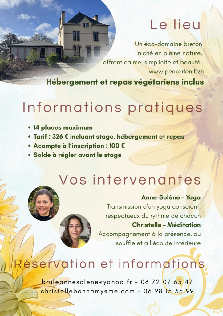 stage yoga méditation août æ